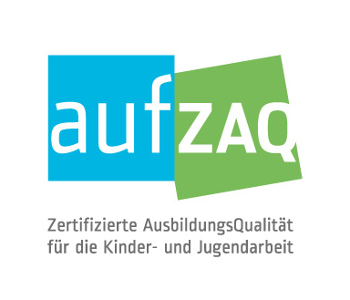 aufZAQ-Logo / Schriftzug